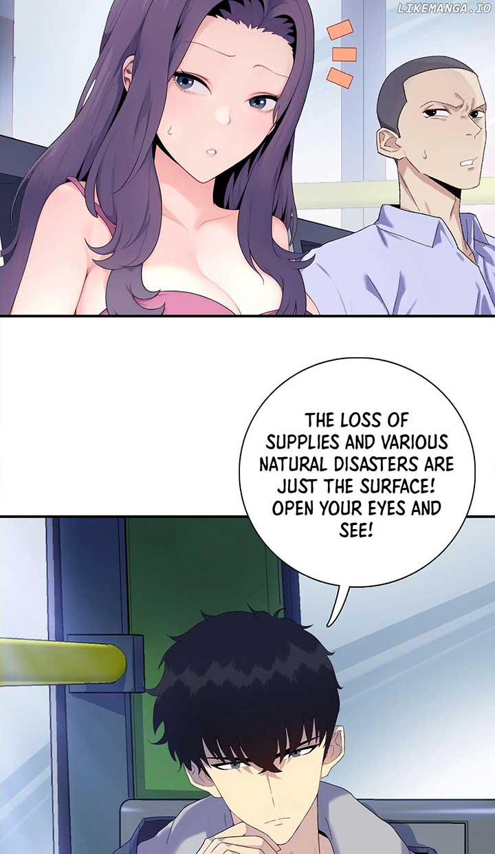 The doomsday ruthless man: hoarding trillions of supplies at the beginning Chapter 1 page 9