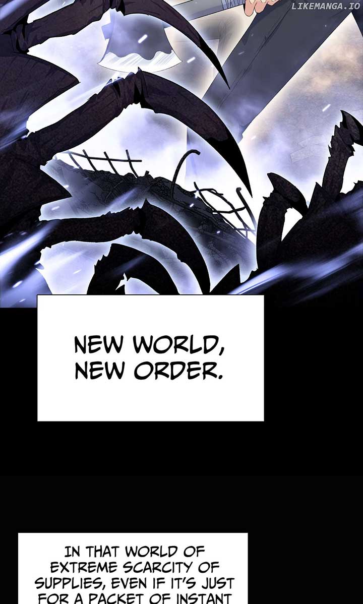 The doomsday ruthless man: hoarding trillions of supplies at the beginning Chapter 1 page 22