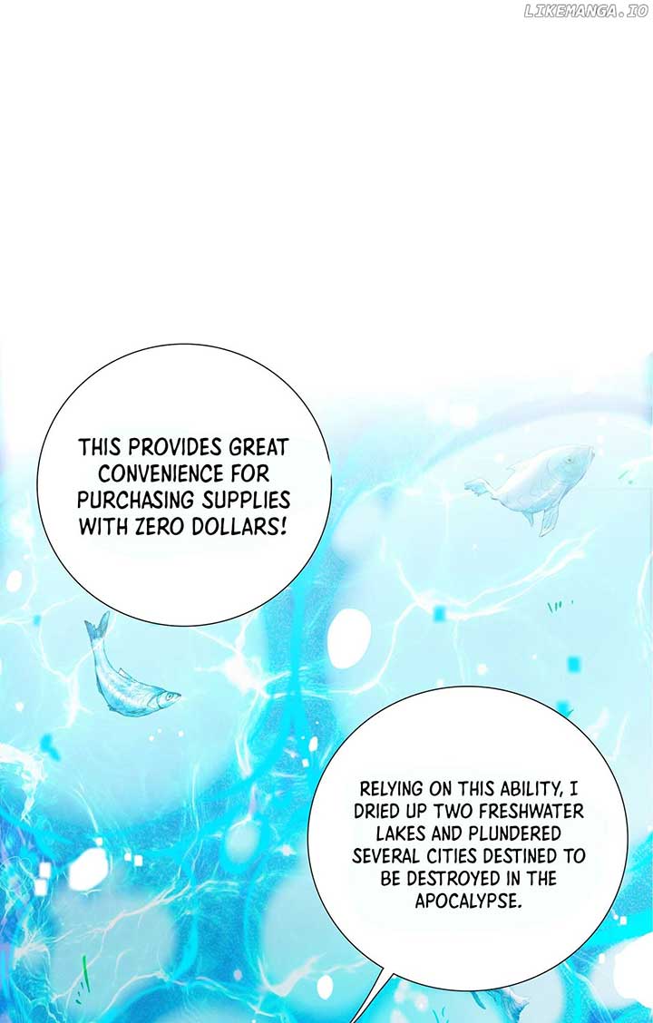 The doomsday ruthless man: hoarding trillions of supplies at the beginning Chapter 1 page 45