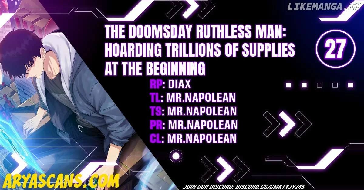 The doomsday ruthless man: hoarding trillions of supplies at the beginning Chapter 27 page 2