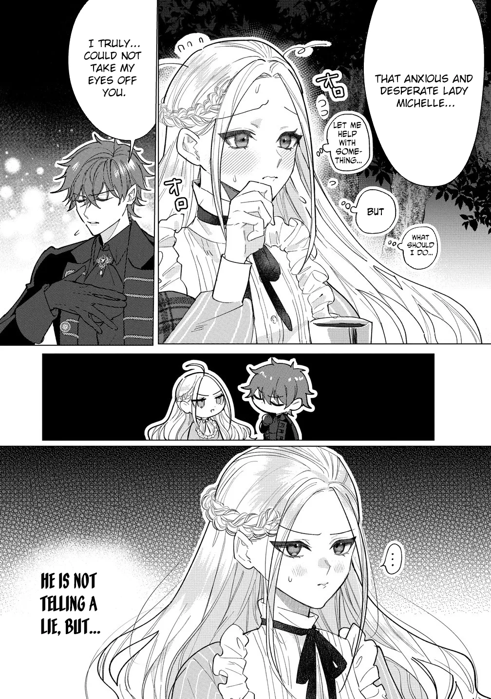 The Doting Strategist Knight Loves Teasing the Innocent Lady Chapter 1 page 23
