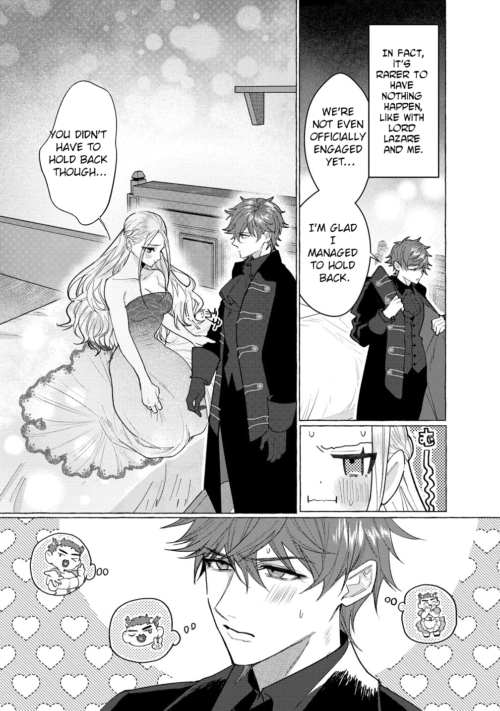 The Doting Strategist Knight Loves Teasing the Innocent Lady Chapter 3 page 7