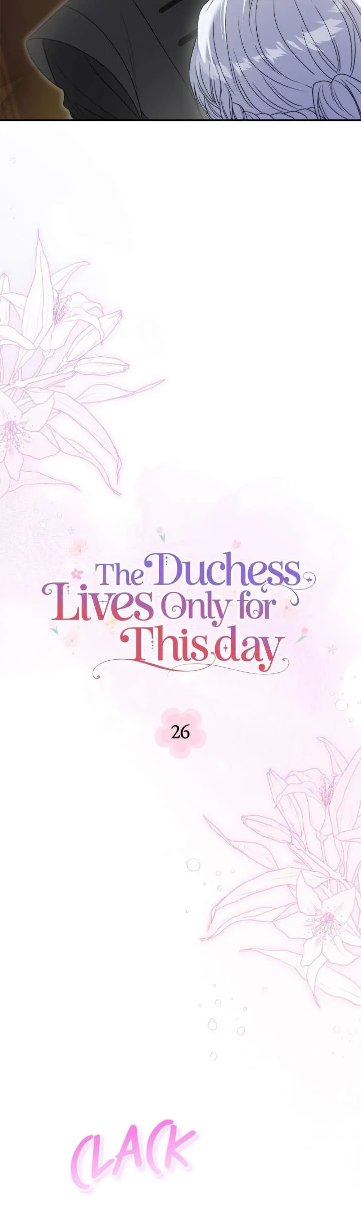 The Duchess Lives Only for This Day Chapter 26 page 21