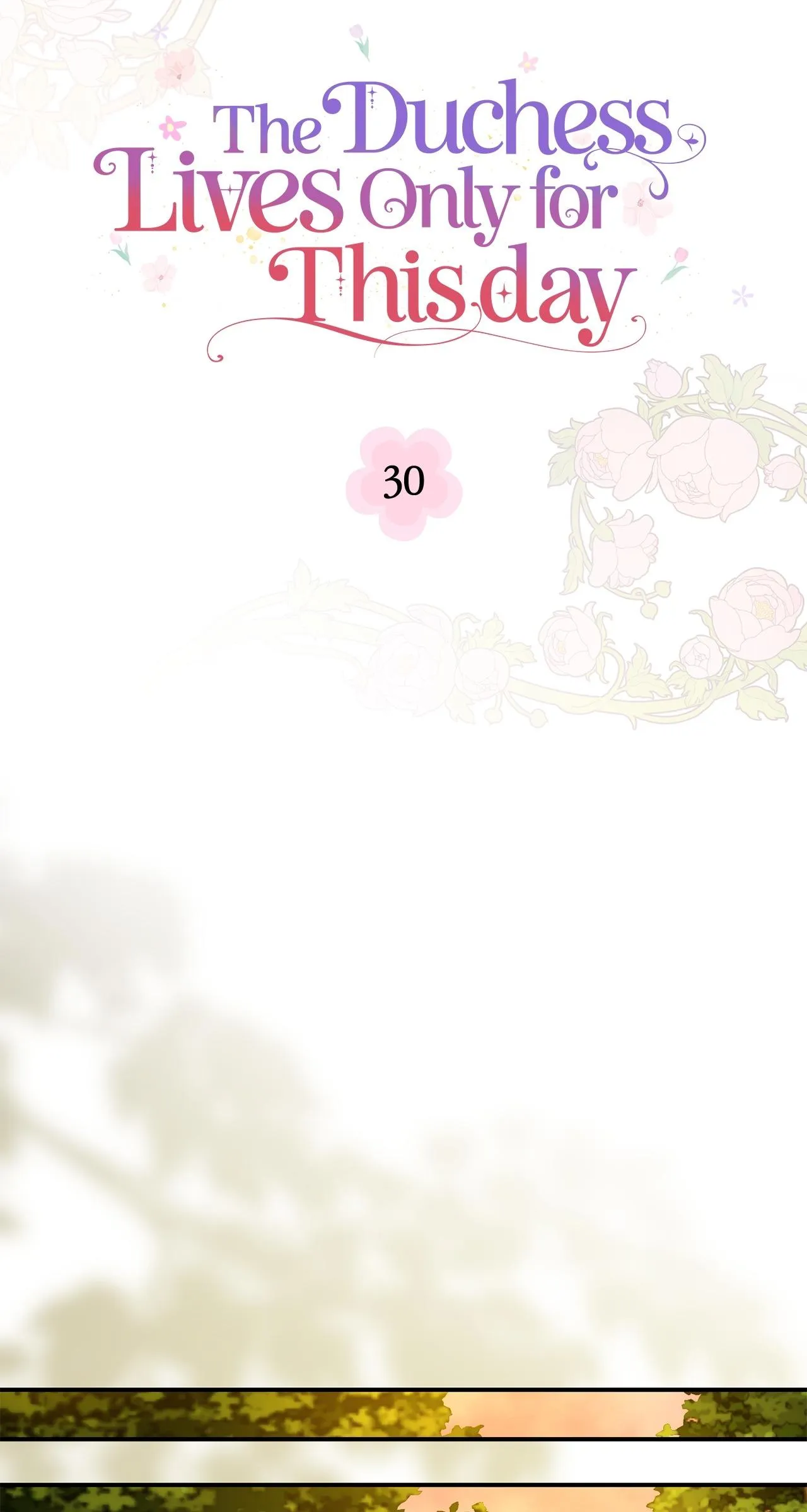 The Duchess Lives Only for This Day Chapter 30 page 40