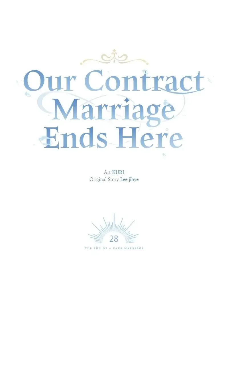 The End of the Contract Marriage Chapter 28 page 30