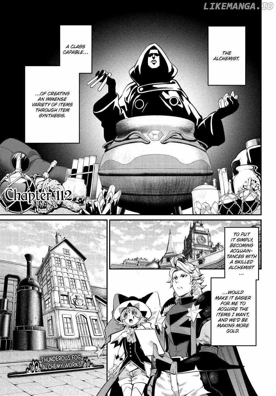 The Exiled Reincarnated Heavy Knight Is Unrivaled In Game Knowledge Chapter 112 page 1