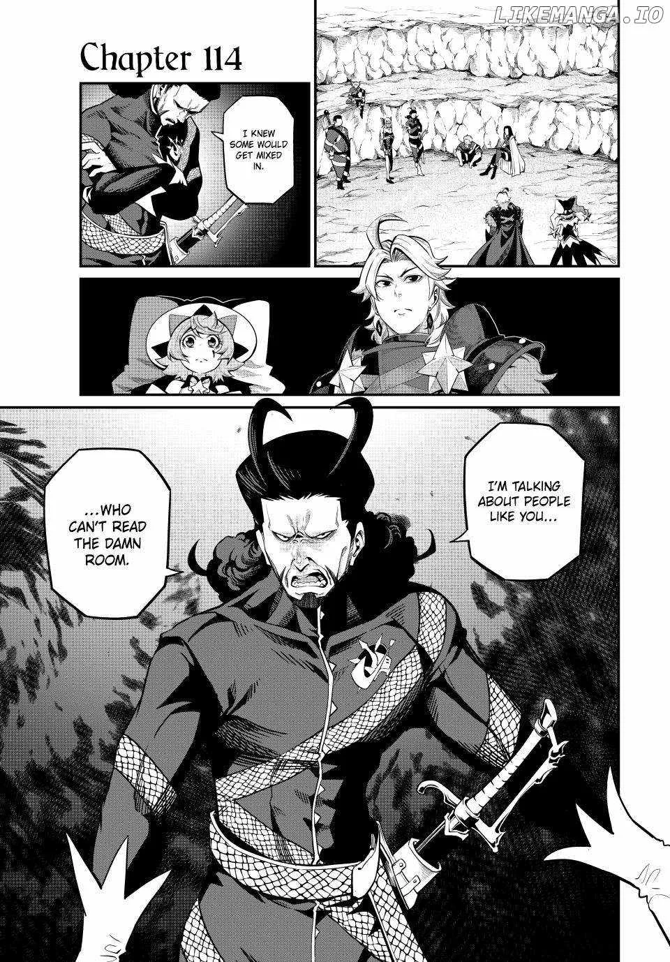 The Exiled Reincarnated Heavy Knight Is Unrivaled In Game Knowledge Chapter 114 page 1