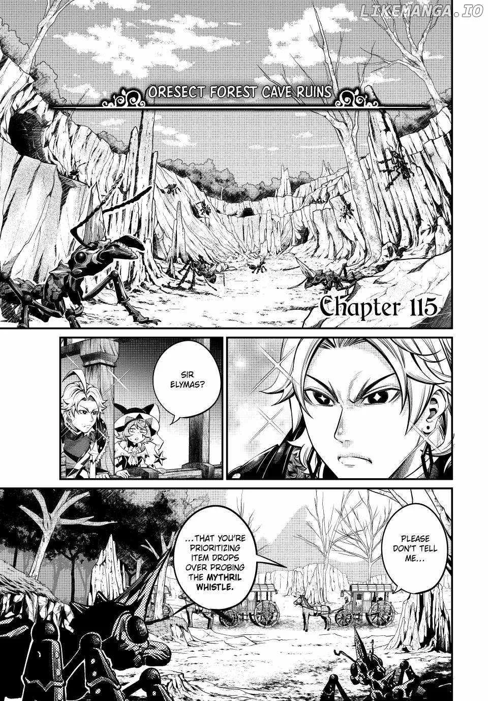 The Exiled Reincarnated Heavy Knight Is Unrivaled In Game Knowledge Chapter 115 page 1