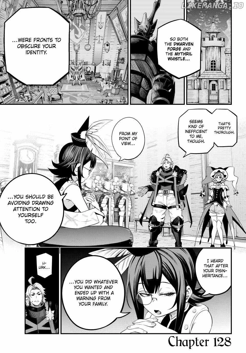 The Exiled Reincarnated Heavy Knight Is Unrivaled In Game Knowledge Chapter 128 page 1
