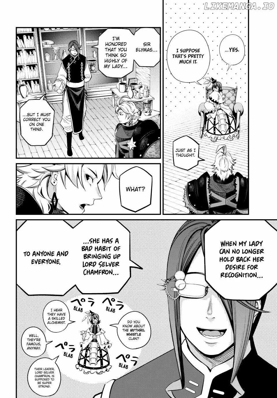 The Exiled Reincarnated Heavy Knight Is Unrivaled In Game Knowledge Chapter 128 page 4