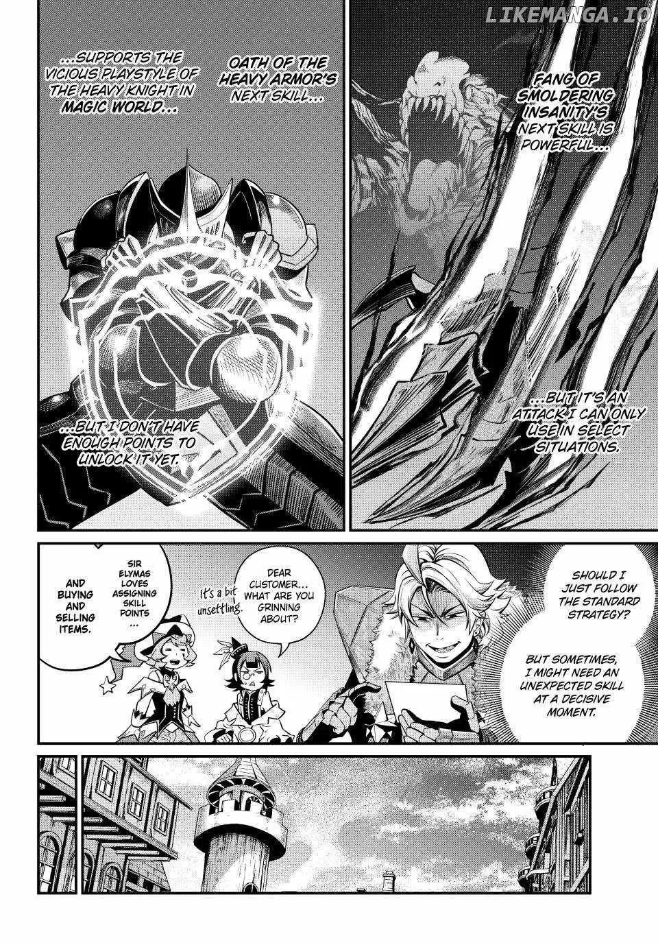 The Exiled Reincarnated Heavy Knight Is Unrivaled In Game Knowledge Chapter 132 page 12