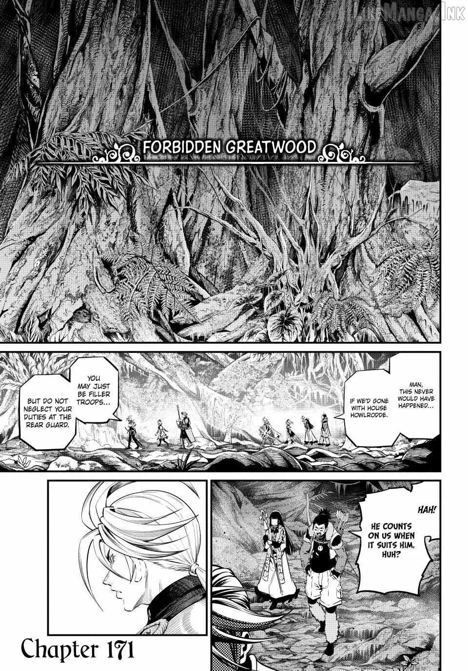 The Exiled Reincarnated Heavy Knight Is Unrivaled In Game Knowledge Chapter 171 page 1