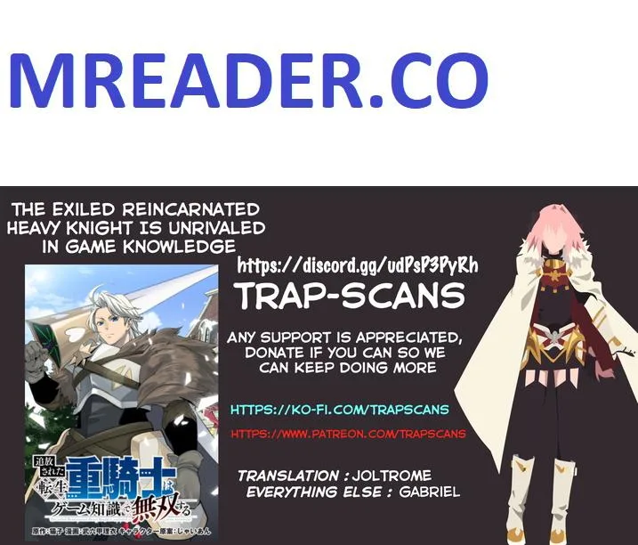 The Exiled Reincarnated Heavy Knight Is Unrivaled In Game Knowledge Chapter 32 page 1