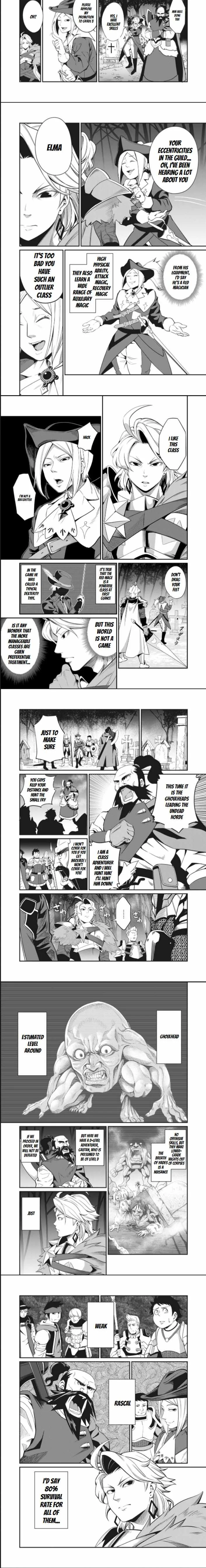 The Exiled Reincarnated Heavy Knight Is Unrivaled In Game Knowledge Chapter 4 page 3