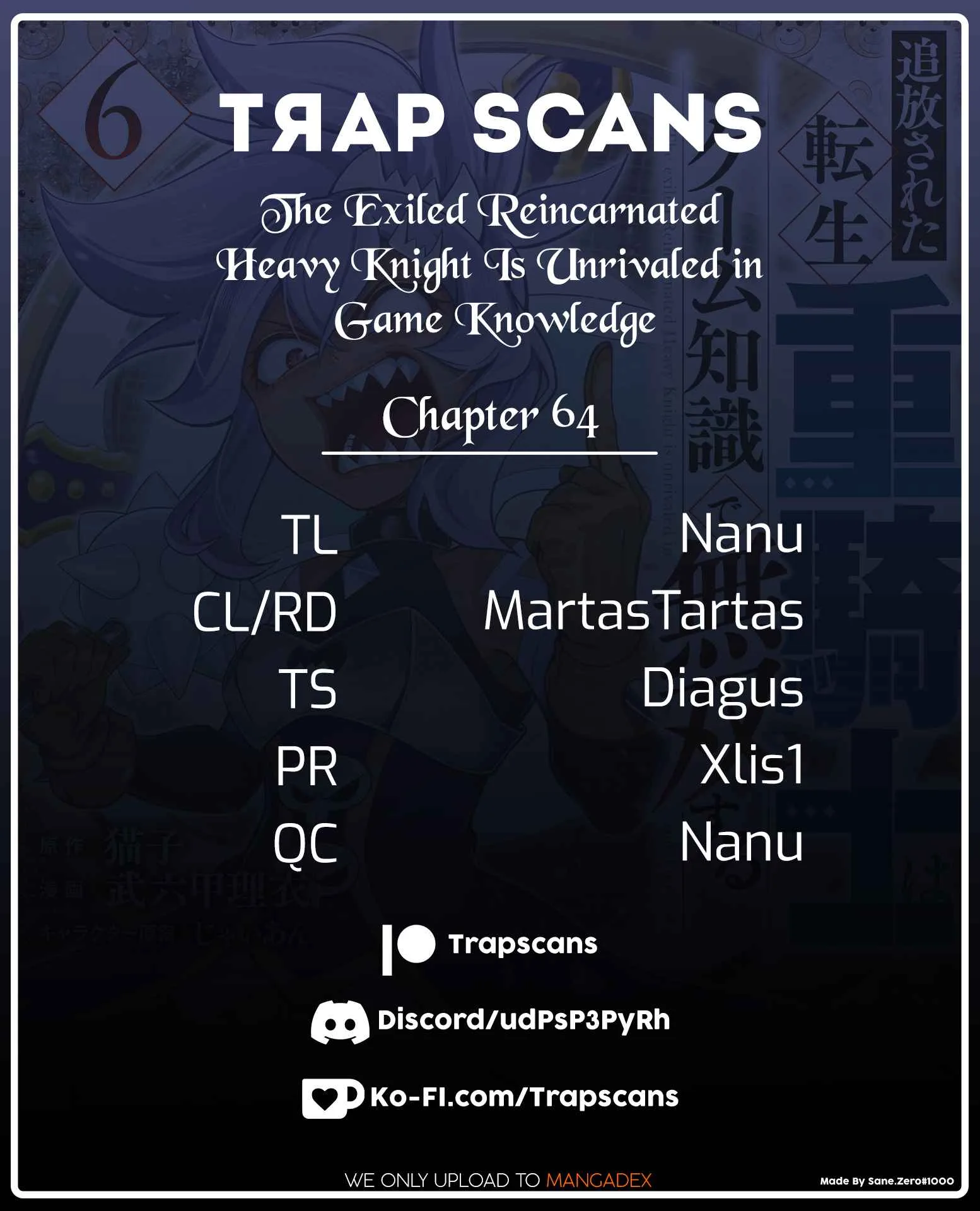 The Exiled Reincarnated Heavy Knight Is Unrivaled In Game Knowledge Chapter 64 page 1