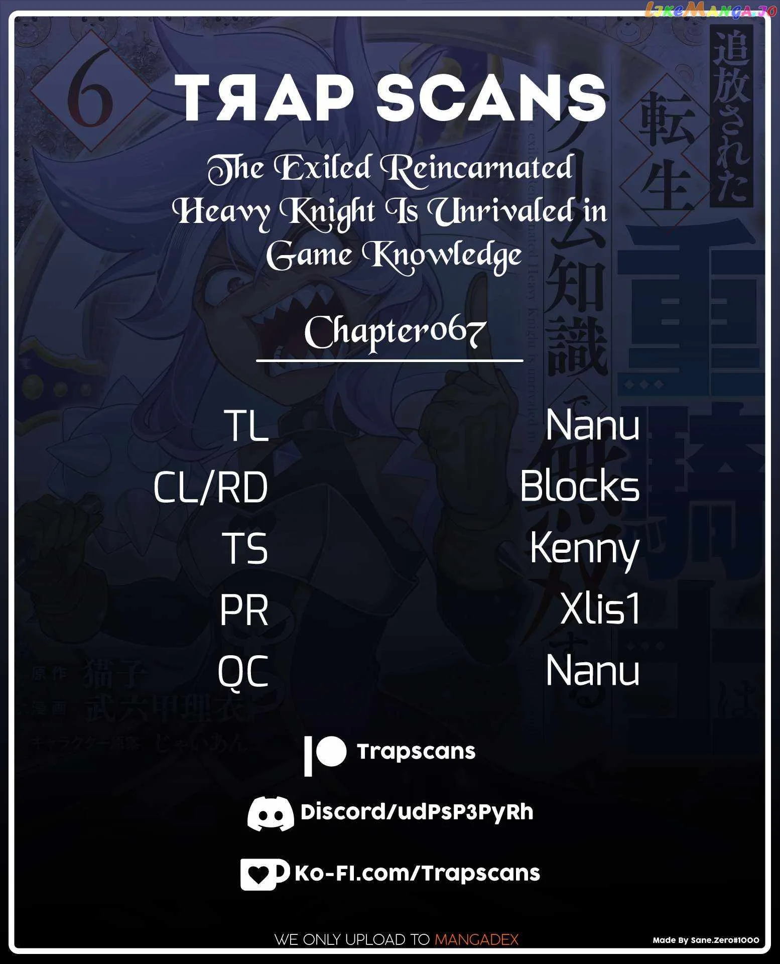 The Exiled Reincarnated Heavy Knight Is Unrivaled In Game Knowledge Chapter 67 page 1