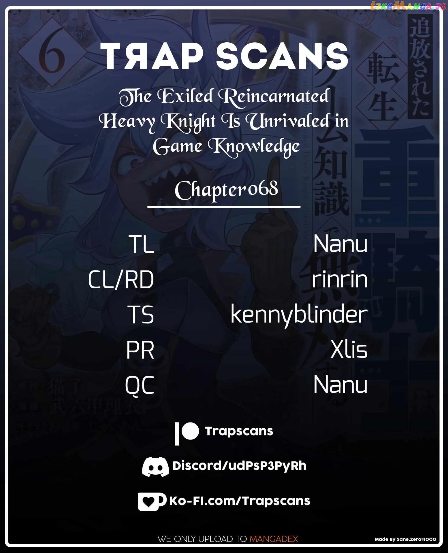The Exiled Reincarnated Heavy Knight Is Unrivaled In Game Knowledge Chapter 68 page 1