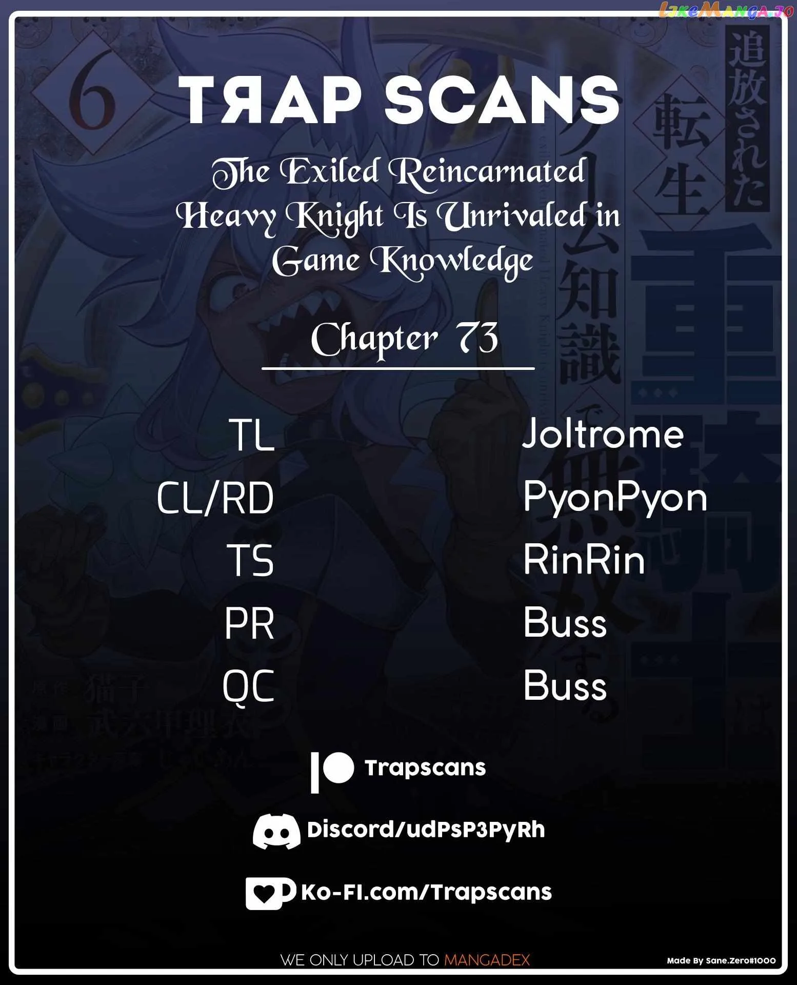 The Exiled Reincarnated Heavy Knight Is Unrivaled In Game Knowledge Chapter 73 page 1