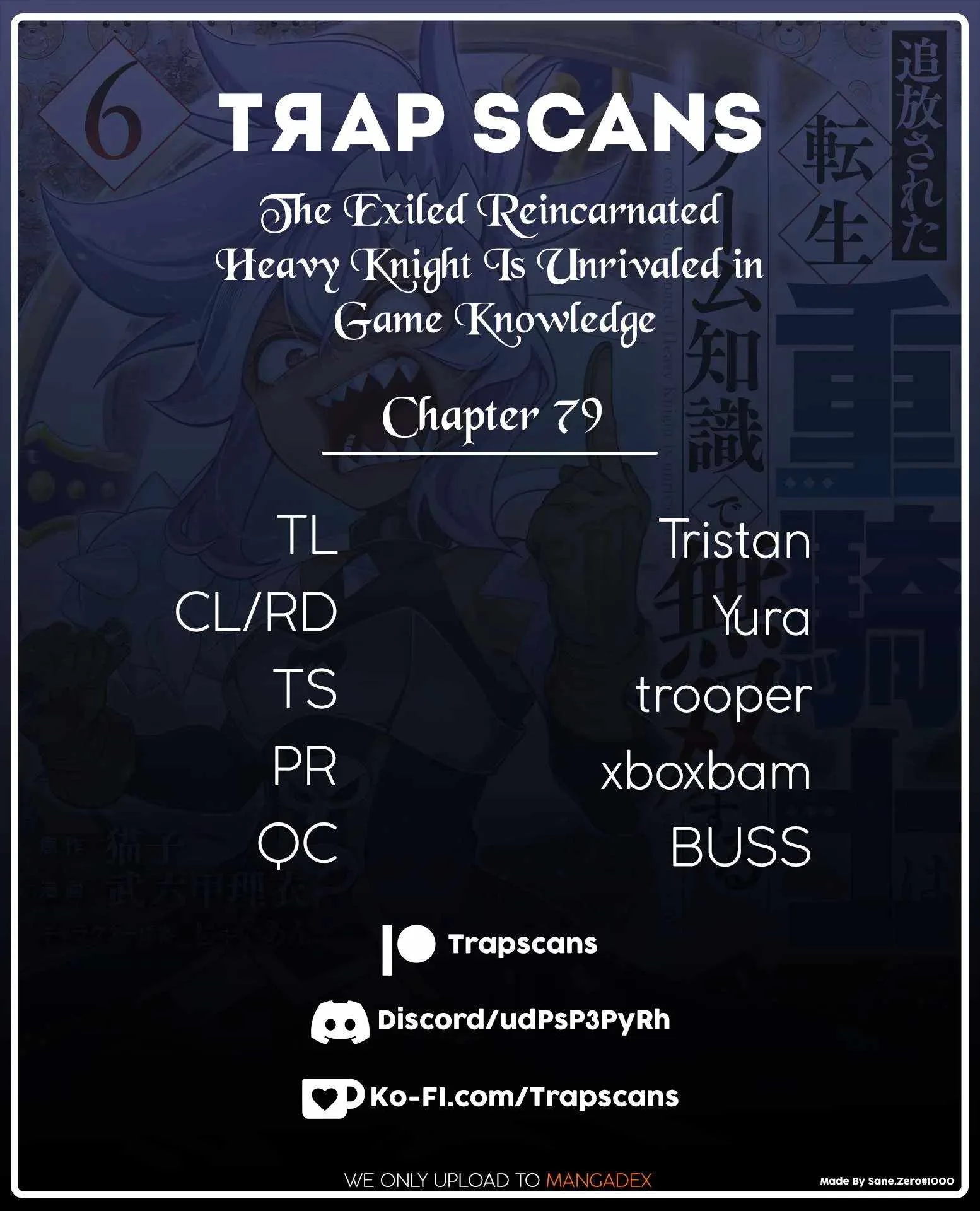 The Exiled Reincarnated Heavy Knight Is Unrivaled In Game Knowledge Chapter 79 page 1