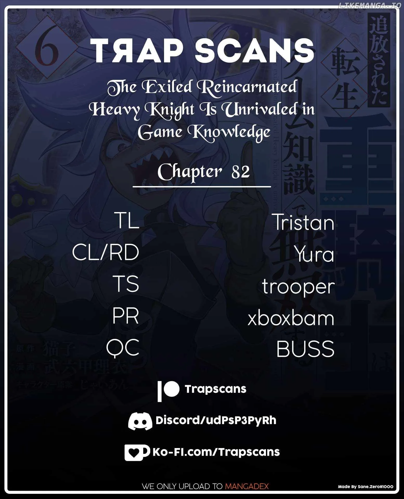 The Exiled Reincarnated Heavy Knight Is Unrivaled In Game Knowledge Chapter 82 page 1