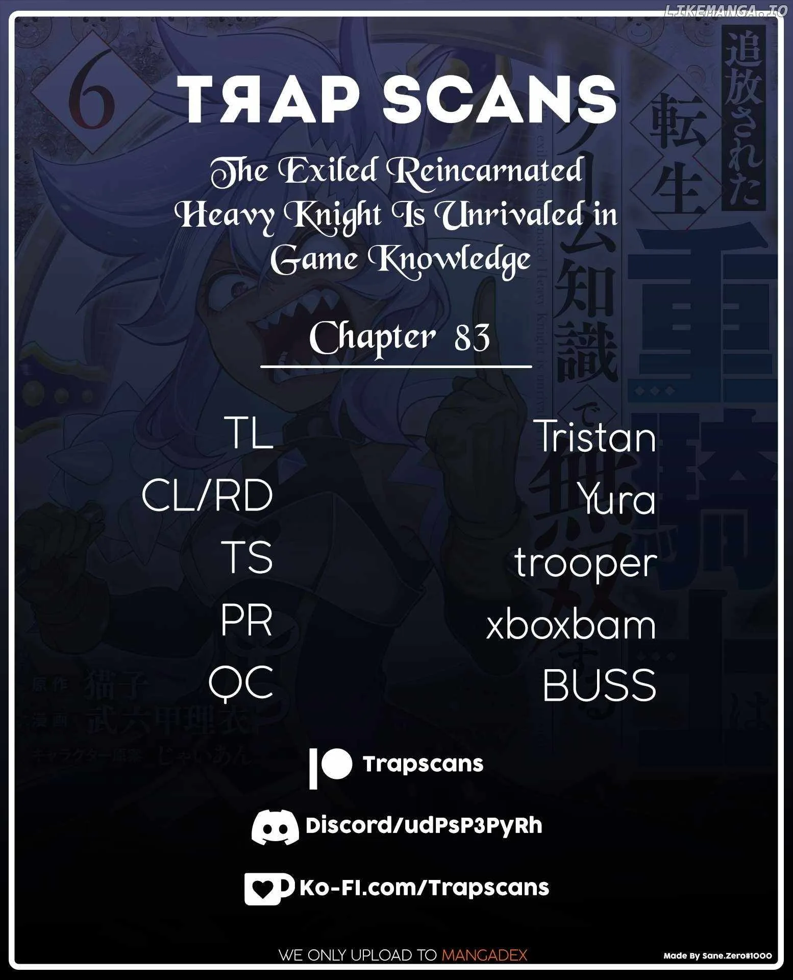 The Exiled Reincarnated Heavy Knight Is Unrivaled In Game Knowledge Chapter 83 page 1