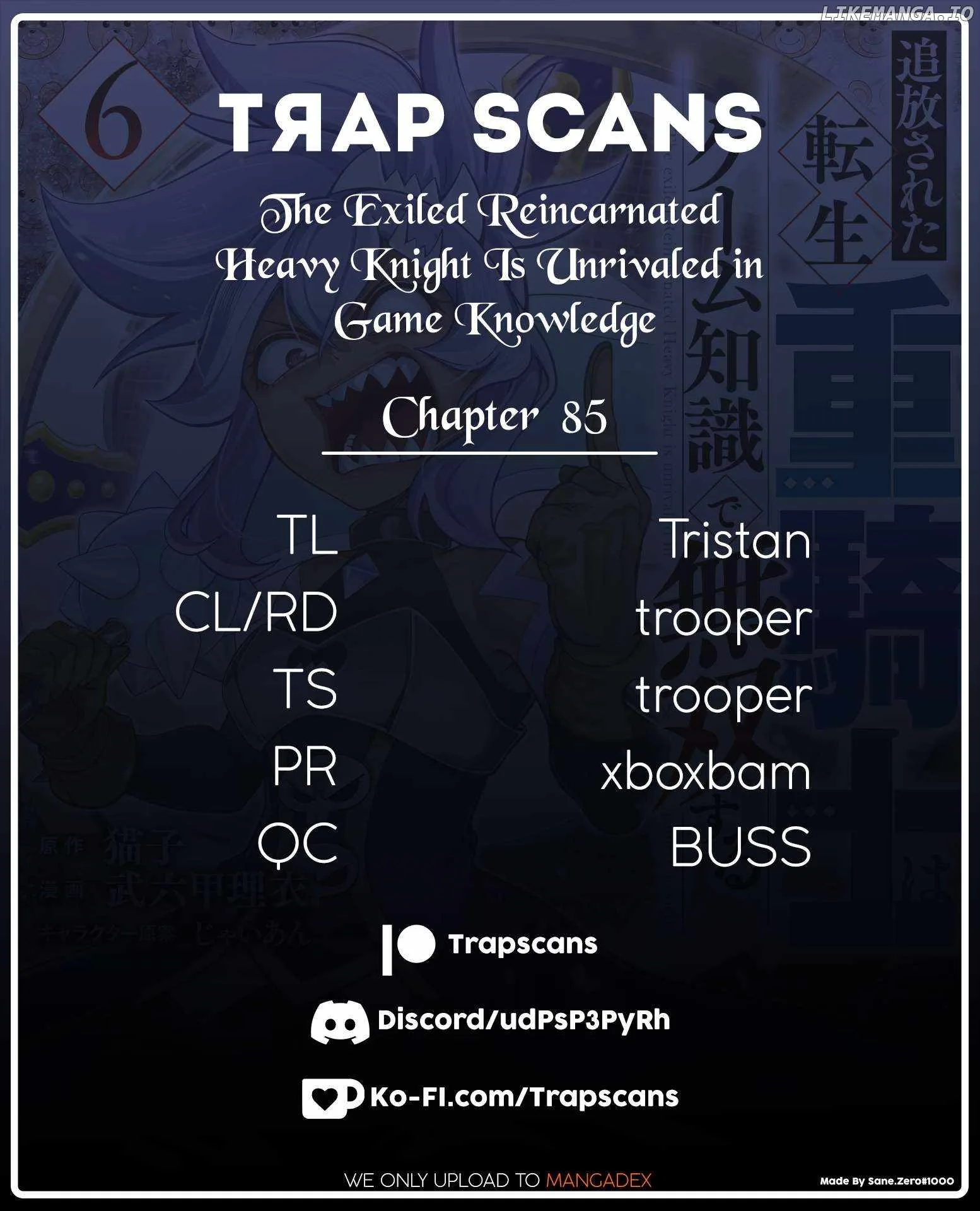 The Exiled Reincarnated Heavy Knight Is Unrivaled In Game Knowledge Chapter 85 page 1