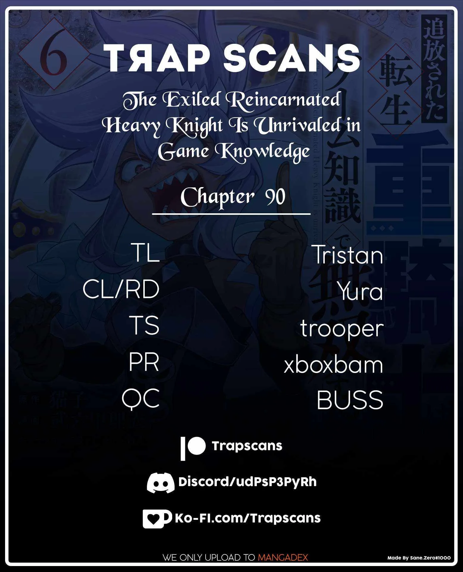 The Exiled Reincarnated Heavy Knight Is Unrivaled In Game Knowledge Chapter 90 page 1