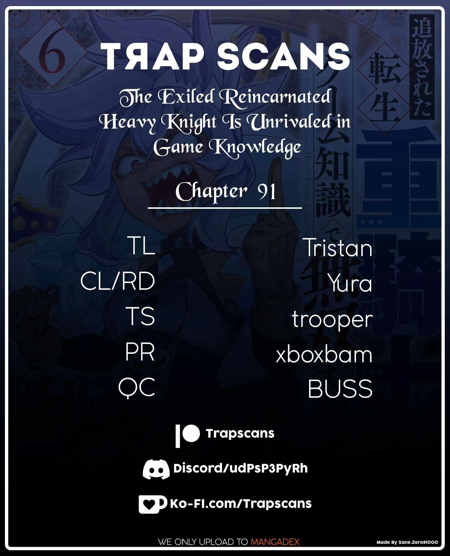 The Exiled Reincarnated Heavy Knight Is Unrivaled In Game Knowledge Chapter 91 page 1