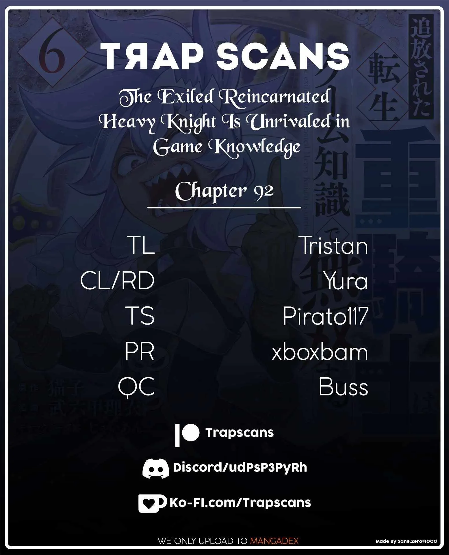 The Exiled Reincarnated Heavy Knight Is Unrivaled In Game Knowledge Chapter 92 page 1
