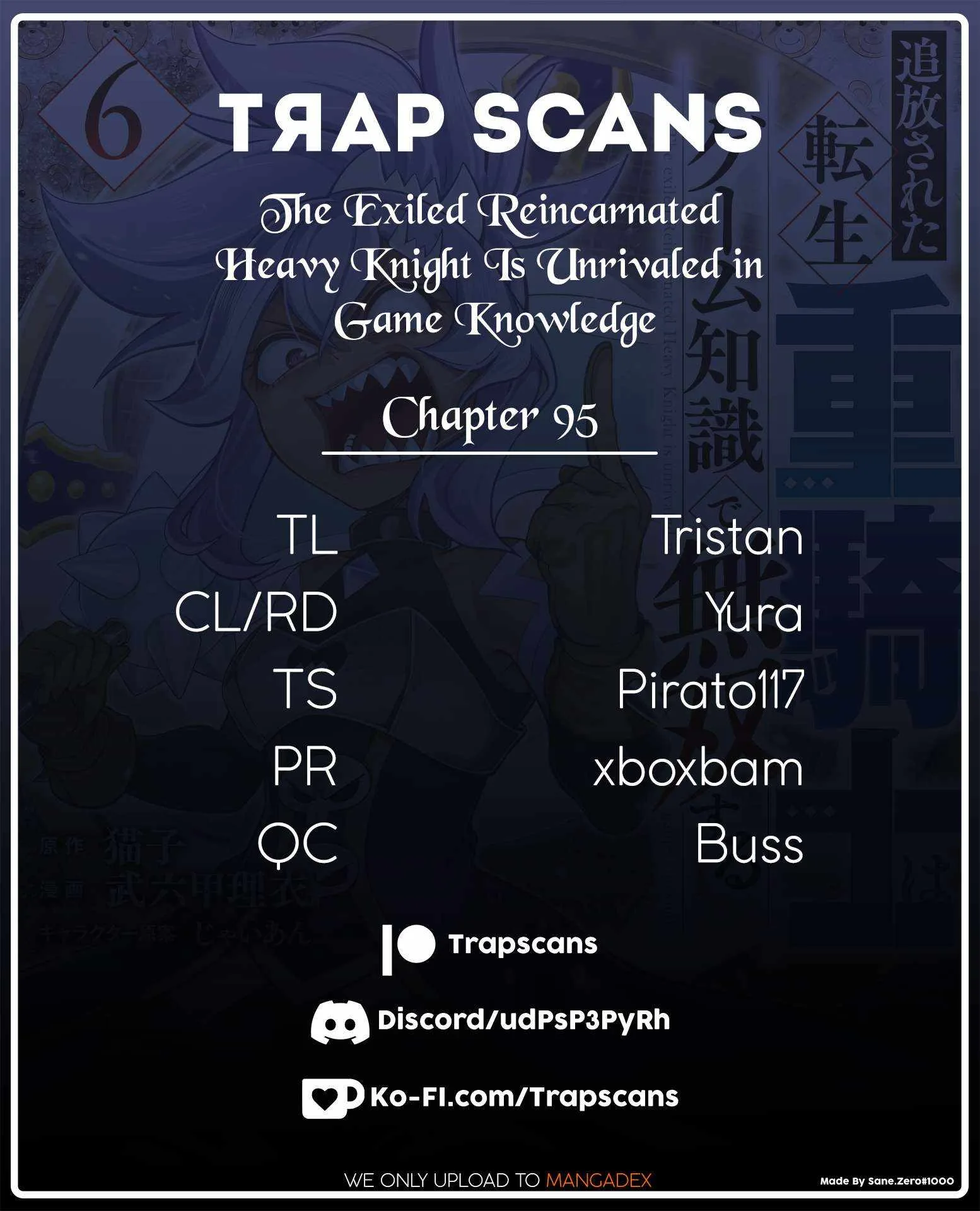 The Exiled Reincarnated Heavy Knight Is Unrivaled In Game Knowledge Chapter 95 page 1