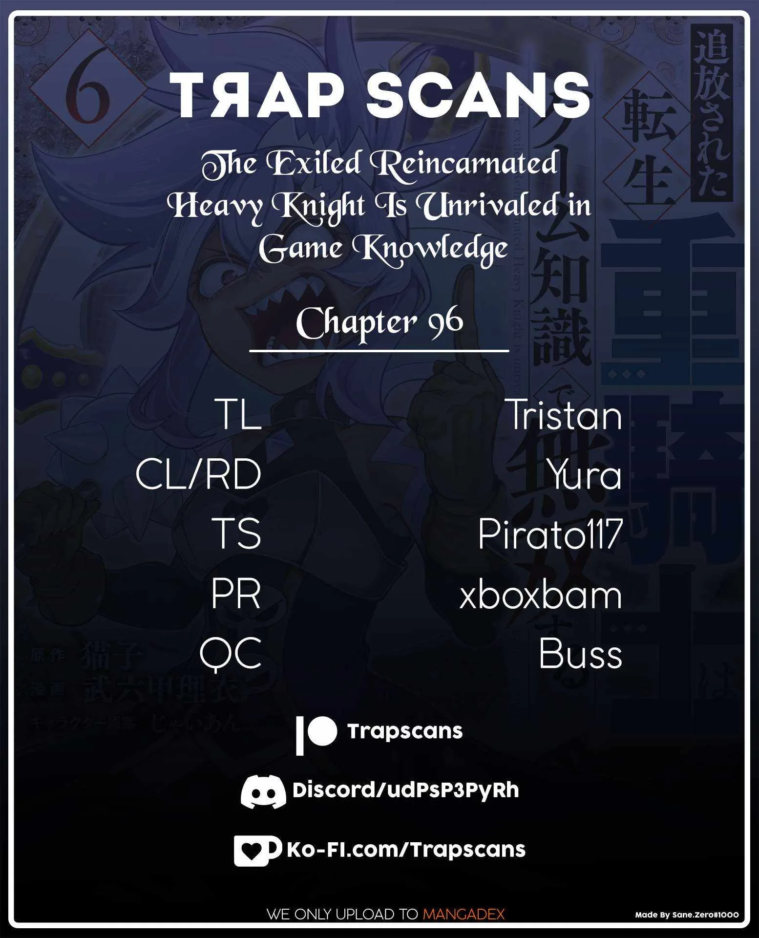 The Exiled Reincarnated Heavy Knight Is Unrivaled In Game Knowledge Chapter 96 page 1