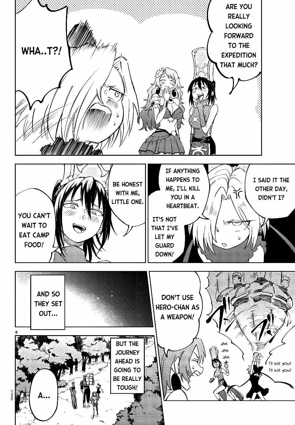 The Fainted Hero and The Assassination Princess Chapter 14 page 9