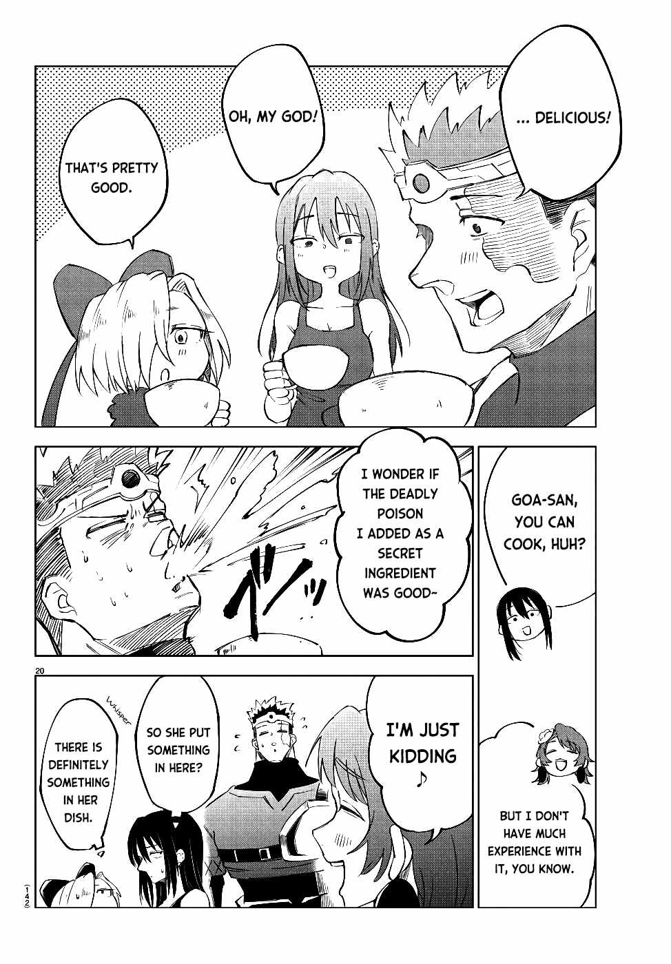 The Fainted Hero and The Assassination Princess Chapter 14 page 21