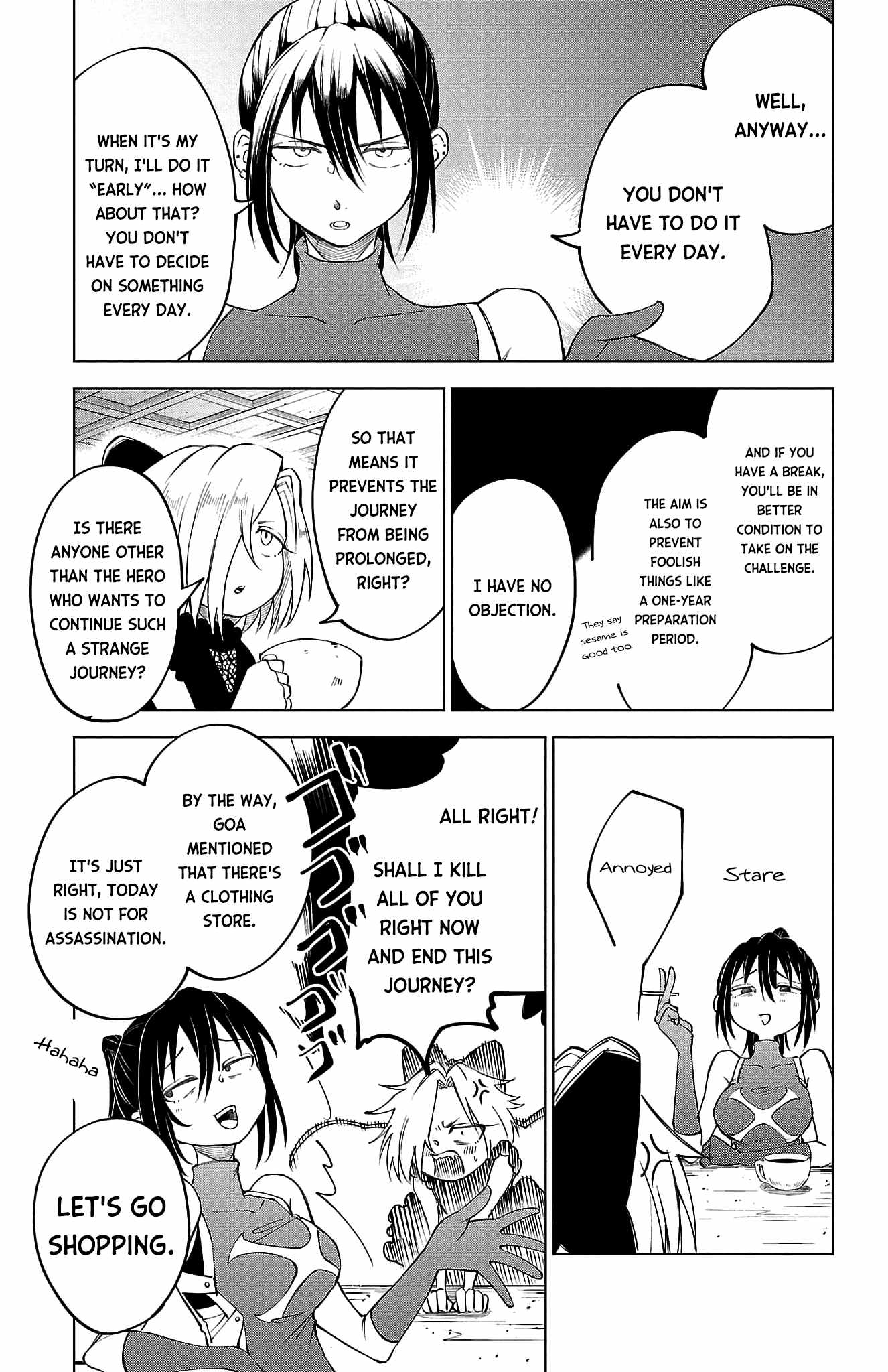 The Fainted Hero and The Assassination Princess Chapter 15 page 11