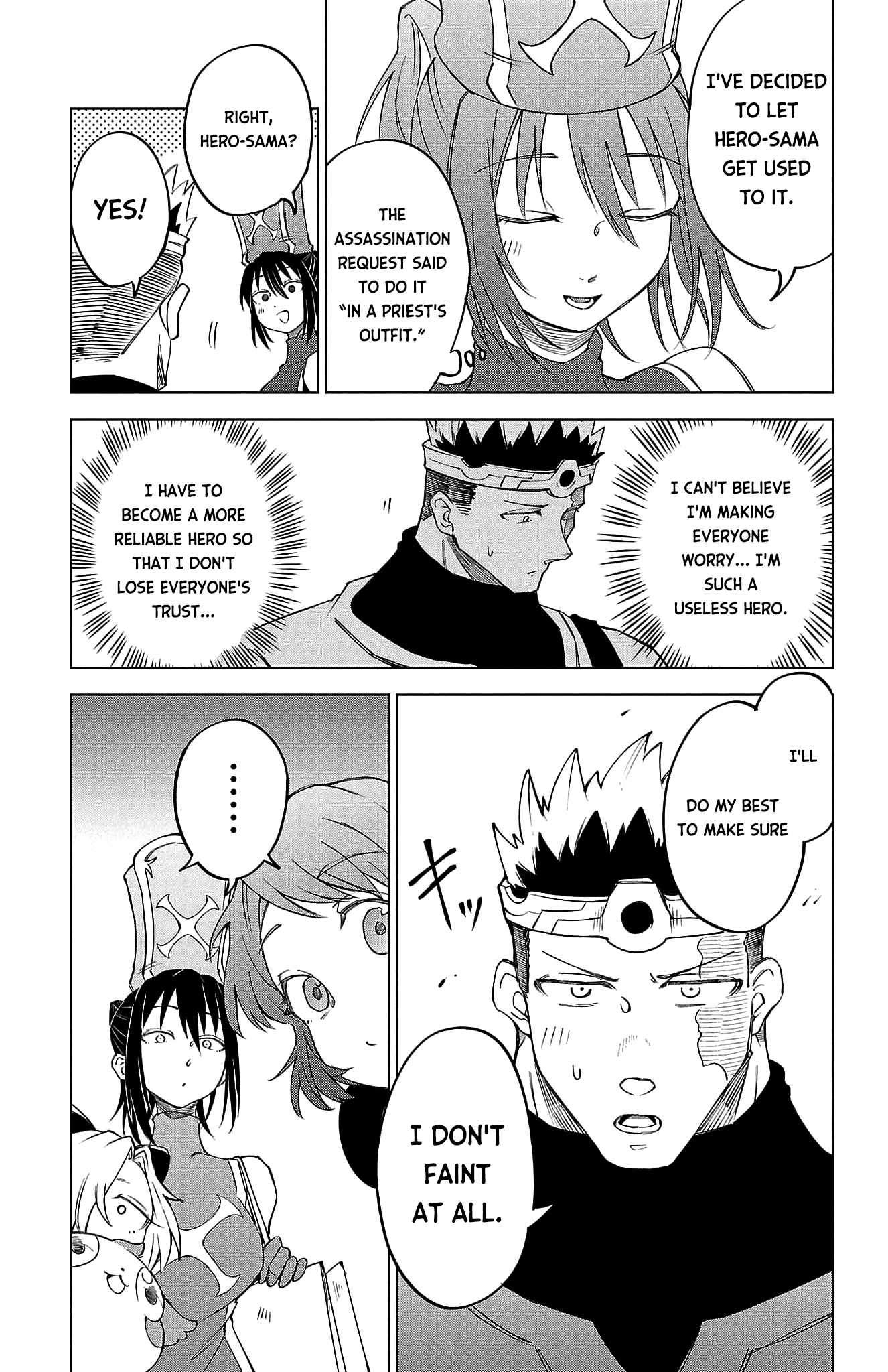 The Fainted Hero and The Assassination Princess Chapter 15 page 25