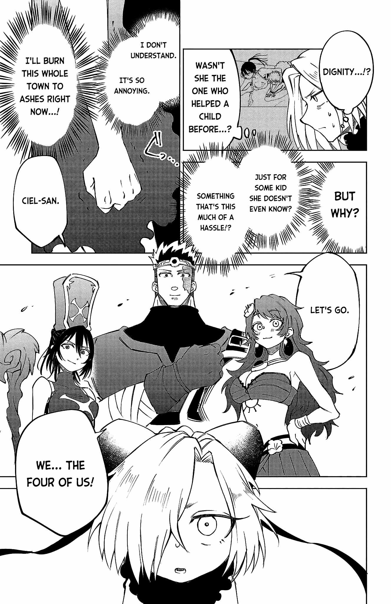 The Fainted Hero and The Assassination Princess Chapter 16 page 20