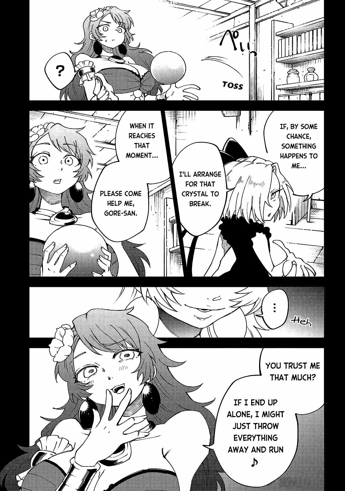 The Fainted Hero and The Assassination Princess Chapter 19 page 17