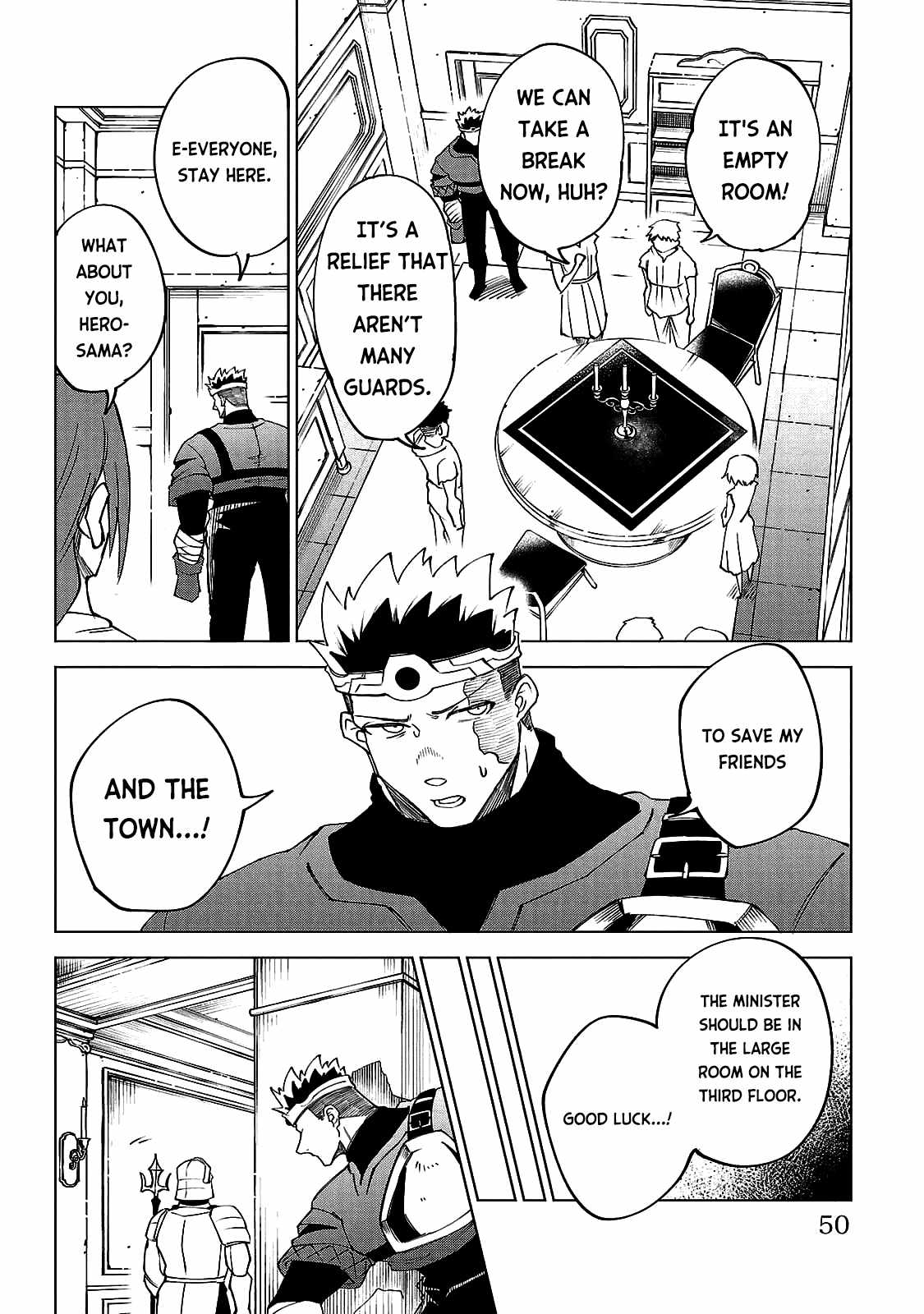 The Fainted Hero and The Assassination Princess Chapter 20 page 6