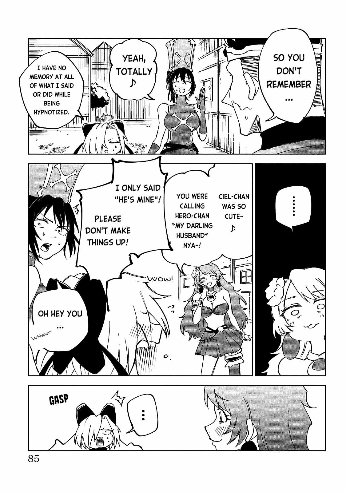 The Fainted Hero and The Assassination Princess Chapter 21 page 18
