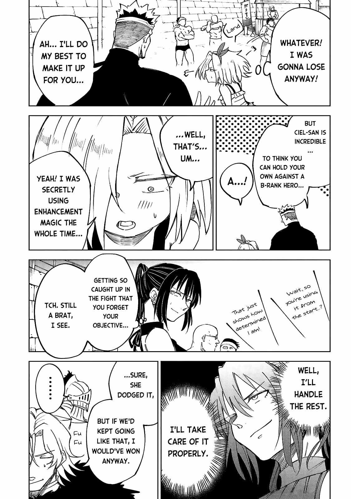 The Fainted Hero and The Assassination Princess Chapter 27 page 22