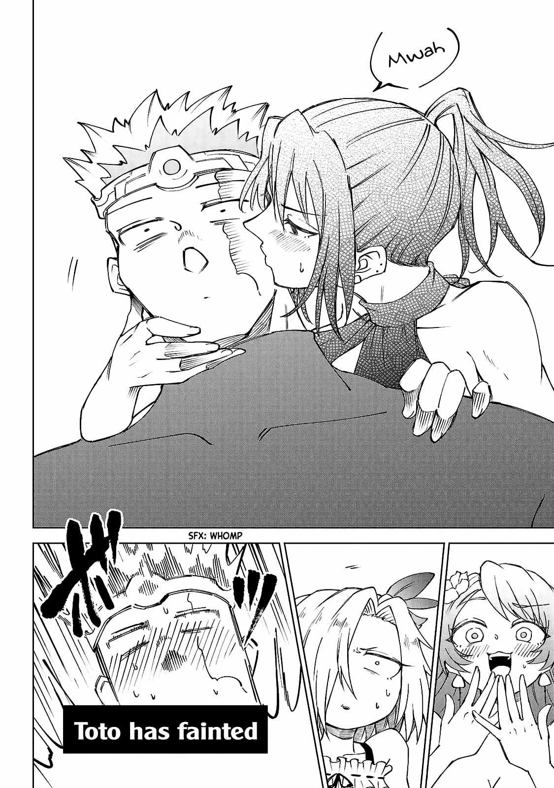 The Fainted Hero and The Assassination Princess Chapter 28 page 7