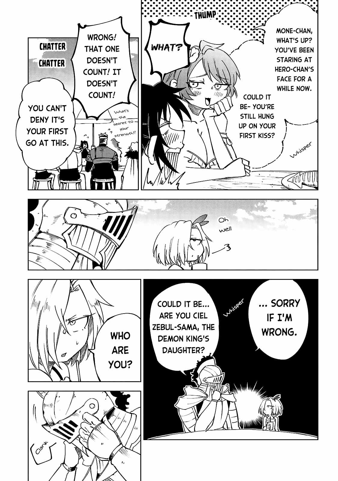 The Fainted Hero and The Assassination Princess Chapter 28 page 22