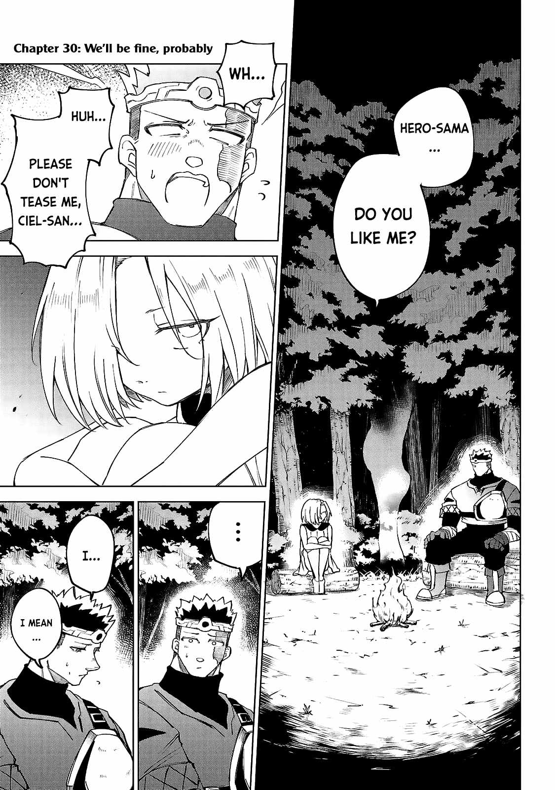 The Fainted Hero and The Assassination Princess Chapter 30 page 2