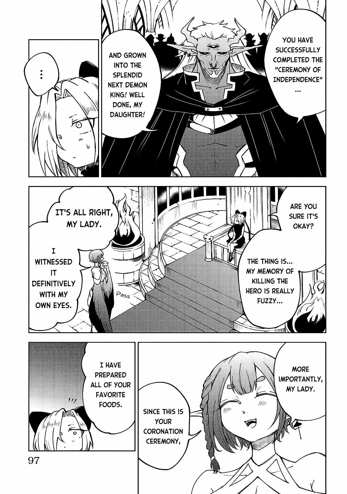 The Fainted Hero and The Assassination Princess Chapter 31 page 10