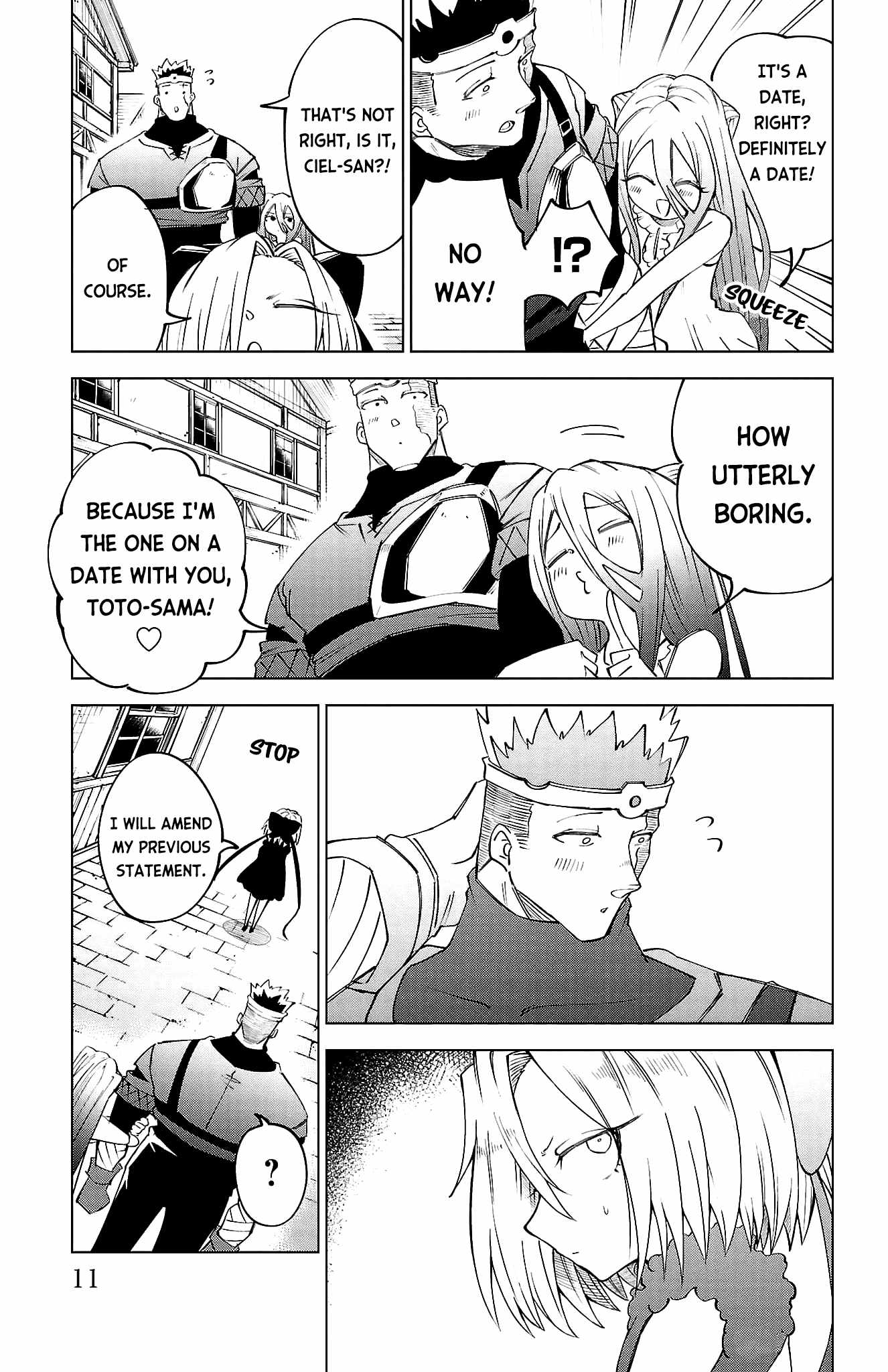The Fainted Hero and The Assassination Princess Chapter 36 page 13