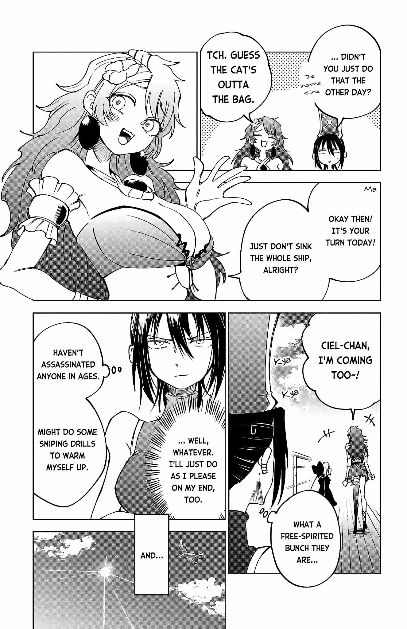 The Fainted Hero and The Assassination Princess Chapter 39 page 10
