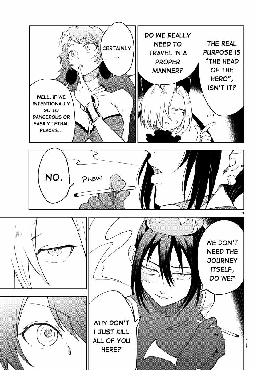 The Fainted Hero and The Assassination Princess Chapter 4 page 9