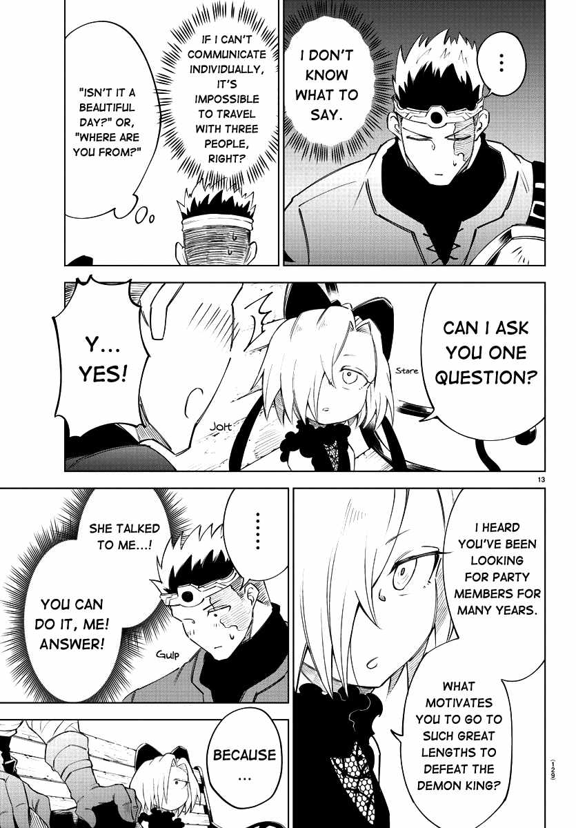 The Fainted Hero and The Assassination Princess Chapter 4 page 13