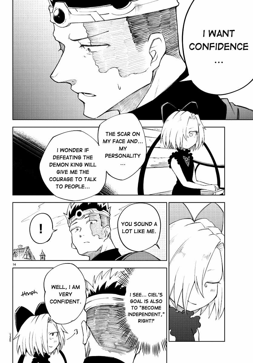 The Fainted Hero and The Assassination Princess Chapter 4 page 14