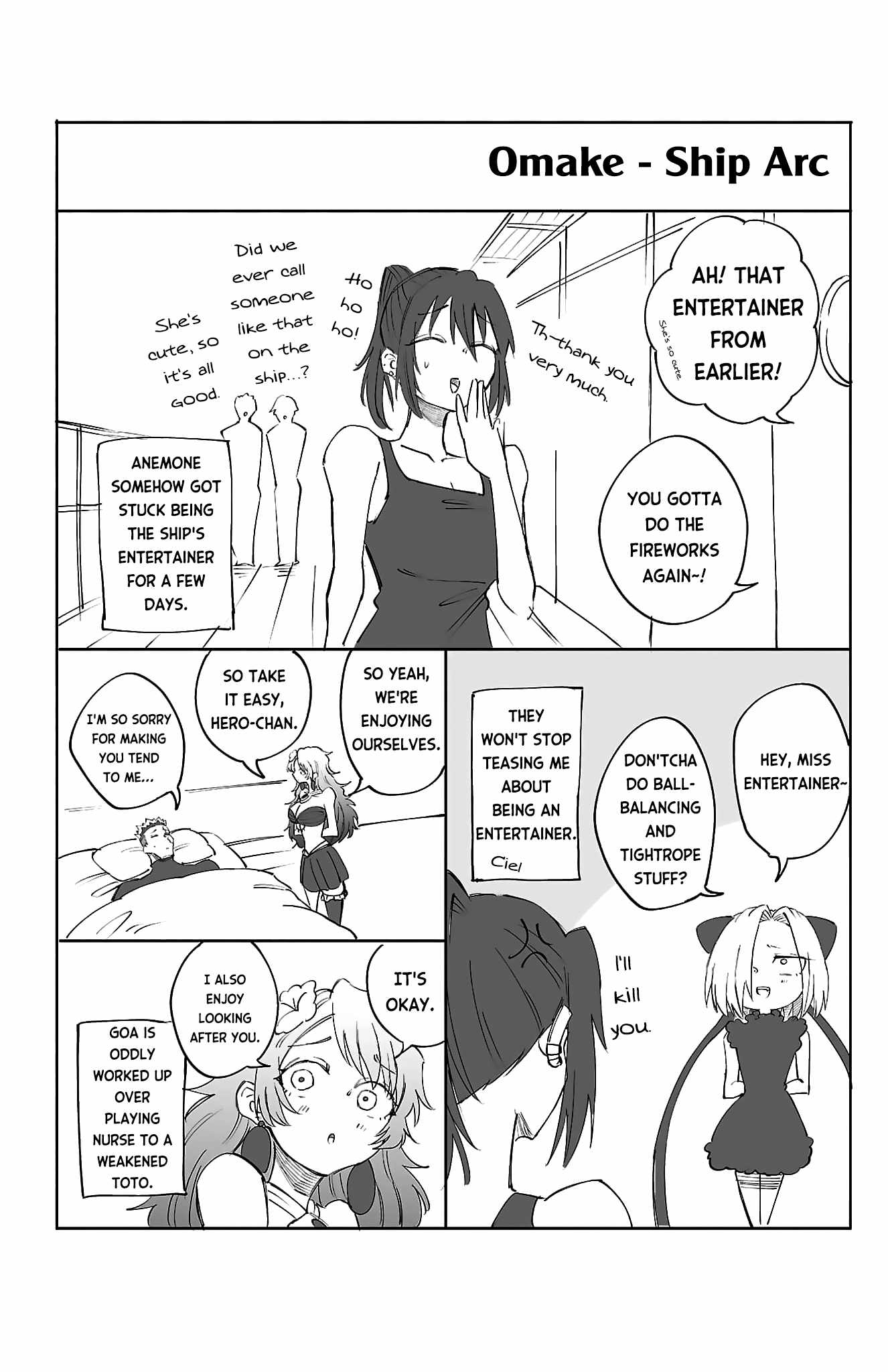 The Fainted Hero and The Assassination Princess Chapter 44 page 23